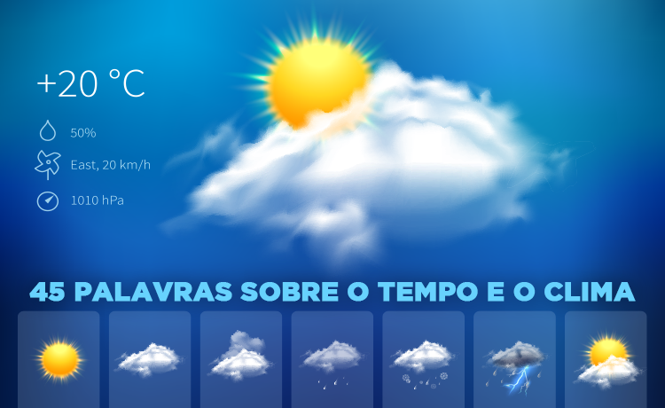 Como falar sobre o tempo (weather) em inglês? - Mundo Educação