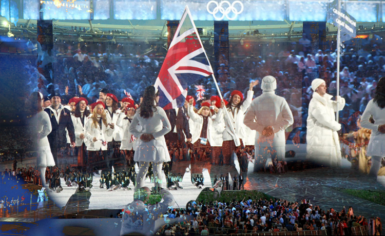 Grã-Bretanha exalta sua cultura na abertura dos Jogos